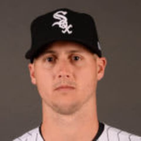 Feb 23, 2017; Glendale, AZ, USA; Chicago White Sox relief pitcher Nate Jones (65) poses for a photo during Spring Training Media Day at Camelback Ranch. Mandatory Credit: Joe Camporeale-USA TODAY Sports