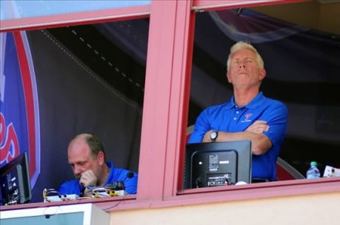 Phillies Wall of Famer and baseball Hall of Famer Mike Schmidt returns for “Weekends with Schmidt” TV broadcasts. Image Credit: David Manning-USA TODAY Sports