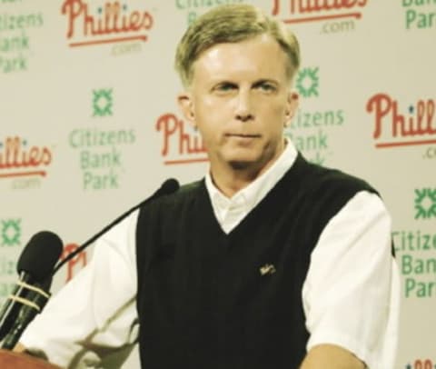 Ed Wade, Phillies GM 1998-2005 and principal architect of the 2008 World Series winning core