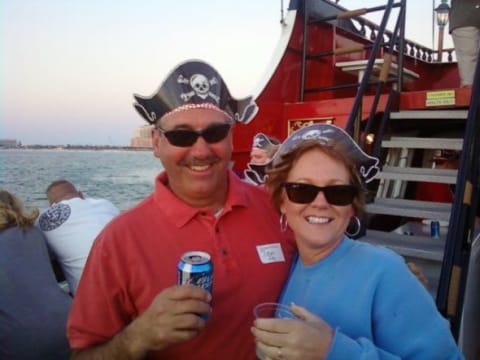 Looking for something different? An evening Pirate Ship beer cruise on the Gulf from Clearwater Beach is a fantastic experience. (Photo Credit: TBOH Editor Matt Veasey)