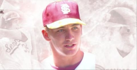 The Phillies selected Drew out of Florida State in the 1997 first round despite being told by the player and his agent, Scott Boras, that he would not play for the Phils. (Photo Credit: floridastate.247sports.com