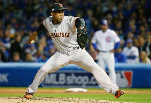 Former Giants closer Santiago Casilla (Mandatory Credit: Jerry Lai-USA TODAY Sports)