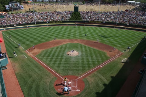 WILLIAMSPORT, PA – AUGUST 25: A general view during the third inning of the Tokyo, Japan team playing in the field against the West team from Chula Vista, Ca during the Little League World Series Championship game on August 25, 2013 in Williamsport, Pennsylvania. (Photo by Rob Carr/Getty Images)