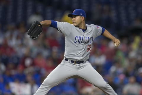 PHILADELPHIA, PA – AUGUST 31: Jose Quintana #62 of the Chicago Cubs throws a pitch in the bottom of the first inning against the Philadelphia Phillies at Citizens Bank Park on August 31, 2018 in Philadelphia, Pennsylvania. (Photo by Mitchell Leff/Getty Images)