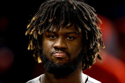 MIAMI, FL – SEPTEMBER 03: Odubel Herrera #37 of the Philadelphia Phillies looks on against the Miami Marlins at Marlins Park on September 3, 2018 in Miami, Florida. (Photo by Michael Reaves/Getty Images)