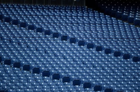 Empty seats at Citizens Bank Park (Photo by G Fiume/Getty Images)