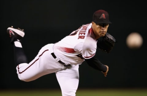 Starting pitcher Jon Duplantier #57 of the Arizona Diamondbacks (Photo by Christian Petersen/Getty Images)