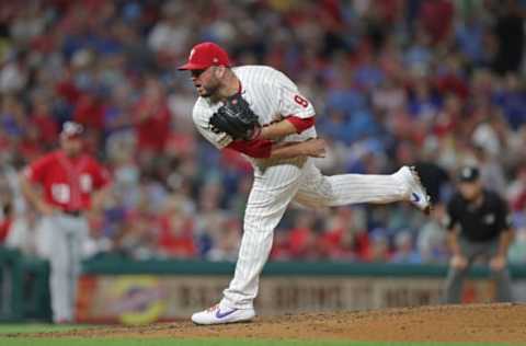 Tommy Hunter, Philadelphia Phillies (Photo by Hunter Martin/Getty Images)