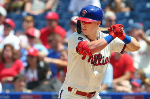 PHILADELPHIA, PA – AUGUST 04: Corey Dickerson #31 of the Philadelphia Phillies in action against the Chicago White Sox during a game at Citizens Bank Park on August 4, 2019 in Philadelphia, Pennsylvania. The White Sox defeated the Phillies 10-5. (Photo by Rich Schultz/Getty Images)