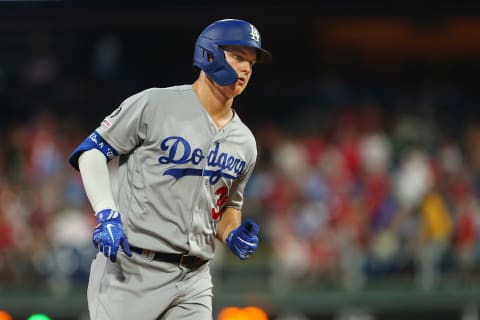 PHILADELPHIA, PA – JULY 16: Joc Pederson #31 of the Los Angeles Dodgers in action during a baseball game against the Philadelphia Phillies at Citizens Bank Park on July 16, 2019 in Philadelphia, Pennsylvania. (Photo by Rich Schultz/Getty Images)