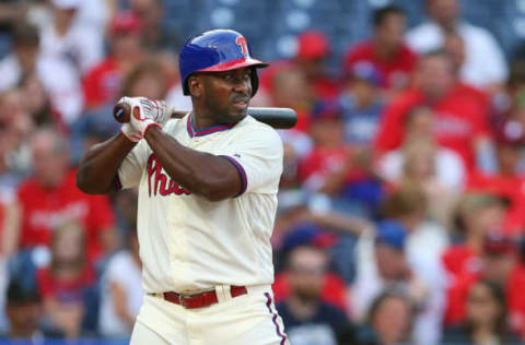 PHILADELPHIA, PA – SEPTEMBER 29: Jose Pirela #67 of the Philadelphia Phillies in action against the Miami Marlins during a game at Citizens Bank Park on September 29, 2019 in Philadelphia, Pennsylvania. (Photo by Rich Schultz/Getty Images)