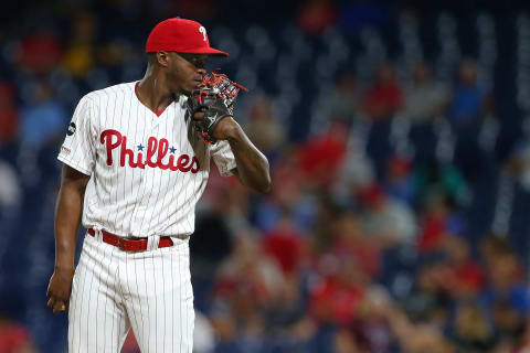 Edgar Garcia Philadelphia Phillies (Photo by Rich Schultz/Getty Images)