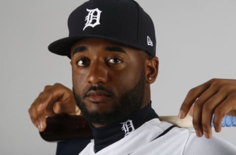 Niko Goodrum #28 of the Detroit Tigers (Photo by Brian Blanco/Getty Images)