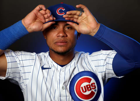 MESA, ARIZONA – FEBRUARY 18: Willson Contreras #40 of the Chicago Cubs poses during Chicago Cubs Photo Day on February 18, 2020 in Mesa, Arizona. (Photo by Jamie Squire/Getty Images)