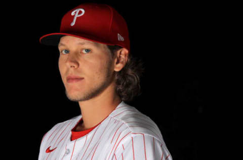 Alec Bohm of the Philadelphia Phillies (Photo by Mike Ehrmann/Getty Images)