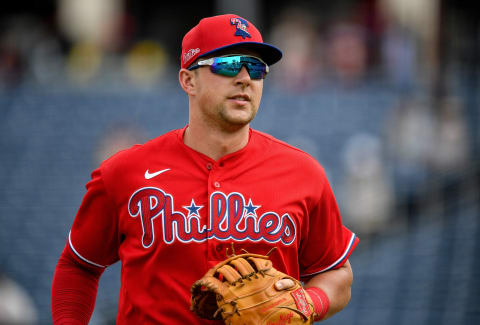 Rhys Hoskins, Philadelphia Phillies (Photo by Mark Brown/Getty Images)