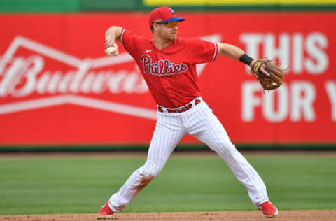 Logan Forsythe, Philadelphia Phillies (Photo by Mark Brown/Getty Images)