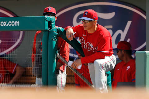 Joe Girardi of the Philadelphia Phillies (Photo by Michael Reaves/Getty Images)