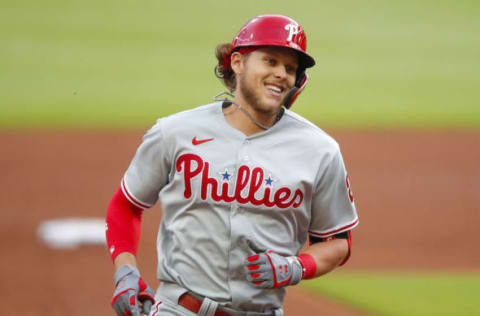 Alec Bohm #28 of the Philadelphia Phillies (Photo by Todd Kirkland/Getty Images)