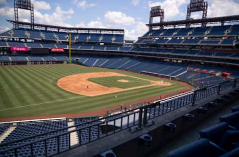 A general view of Citizens Bank Park (Photo by Mitchell Leff/Getty Images)