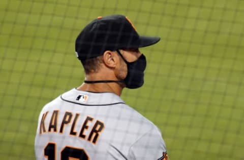 San Francisco Giants manager Gabe Kapler (Photo by Harry How/Getty Images)