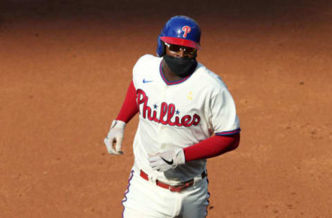 Didi Gregorius #18 of the Philadelphia Phillies (Photo by Hunter Martin/Getty Images)