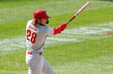 Alec Bohm #28 of the Philadelphia Phillies (Photo by Jim McIsaac/Getty Images)