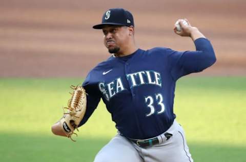 Justus Sheffield #33 of the Seattle Mariners (Photo by Sean M. Haffey/Getty Images)