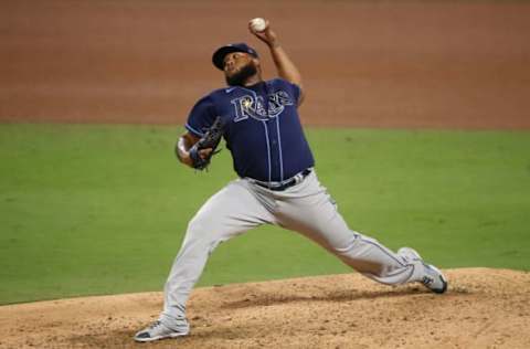 Jose Alvarado #46 of the Tampa Bay Rays (Photo by Sean M. Haffey/Getty Images)