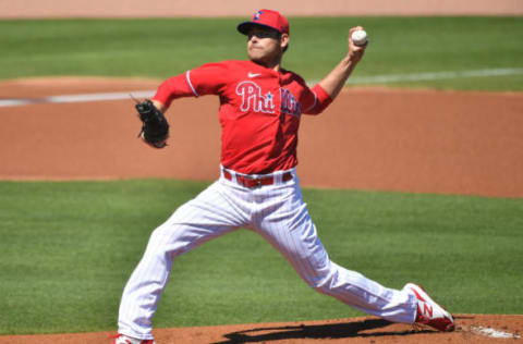 Matt Moore #31 of the Philadelphia Phillies (Photo by Mark Brown/Getty Images)