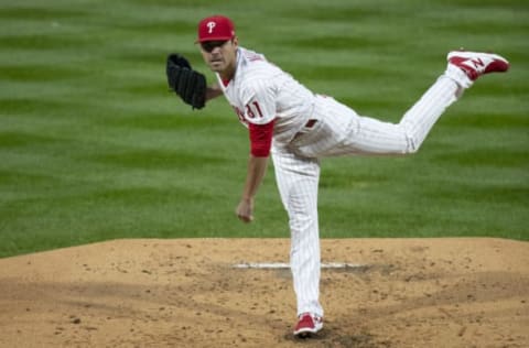 Matt Moore #31 of the Philadelphia Phillies (Photo by Mitchell Leff/Getty Images)