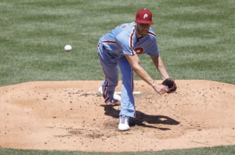 Zack Wheeler #45 of the Philadelphia Phillies (Photo by Tim Nwachukwu/Getty Images)