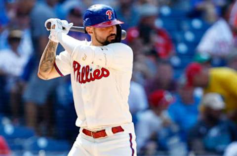 Nick Castellanos #8 of the Philadelphia Phillies (Photo by Rich Schultz/Getty Images)