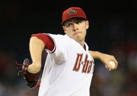 PHOENIX, AZ – MAY 09: Starting pitcher Patrick Corbin #46 of the Arizona Diamondbacks pitches against the Philadelphia Phillies during the MLB game at Chase Field on May 9, 2013 in Phoenix, Arizona. (Photo by Christian Petersen/Getty Images)