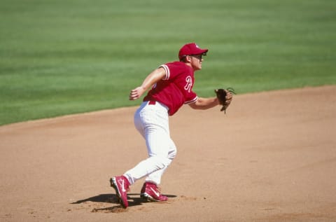 Scott Rolen, Philadelphia Phillies. Mandatory Credit: Harry How /Allsport