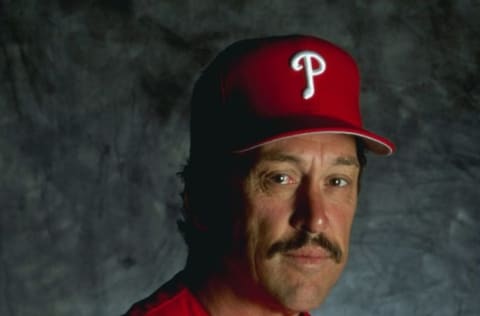 1 Mar 1999: Coach John Vukovich #18 of the Philadelphia Phillies poses for a studio portrait on Photo Day during Spring Training at the Jack Russell Stadium in Clearwater, Florida. Mandatory Credit: Scott Halleran /Allsport