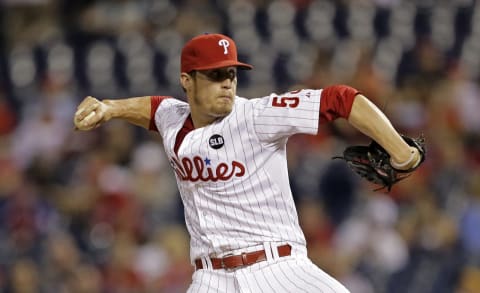 PHILADELPHIA – MAY 12: Ken Giles #53 of the Philadelphia Phillies throws a pitch in the eighth inning during a game against the Pittsburgh Pirates at Citizens Bank Park on May 12, 2015 in Philadelphia, Pennsylvania. The Pirates won 7-2. (Photo by Hunter Martin/Getty Images)