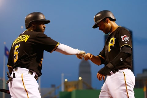 Neil Walker, Josh Harrison, Phillies (Photo by Jared Wickerham/Getty Images)