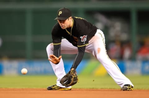 Neil Walker #18 of the Pittsburgh Pirates (Photo by Joe Sargent/Getty Images)