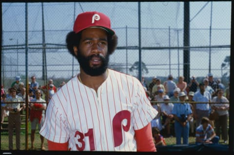 (Original Caption) Gary Maddox, outfielder for the Philadelphia Phillies.