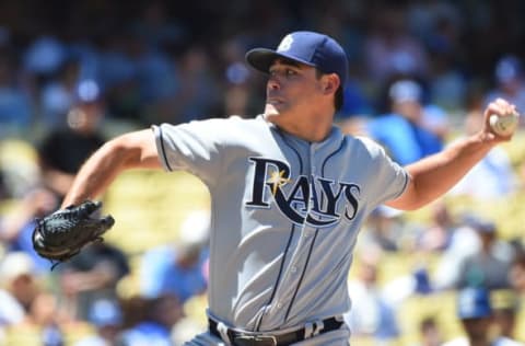 Matt Moore #55, formerly of the Tampa Bay Rays (Photo by Jayne Kamin-Oncea/Getty Images)