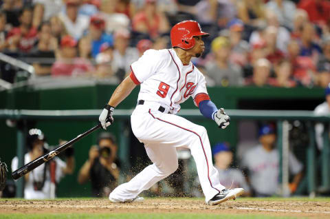 Ben Revere, Washington Nationals, Phillies (Photo by G Fiume/Getty Images)