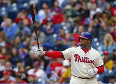 PHILADELPHIA, PA – OCTOBER 01: Ryan Howard #6 of the Philadelphia Phillies in action against the New York Mets during a game at Citizens Bank Park on October 1, 2016 in Philadelphia, Pennsylvania. (Photo by Rich Schultz/Getty Images)