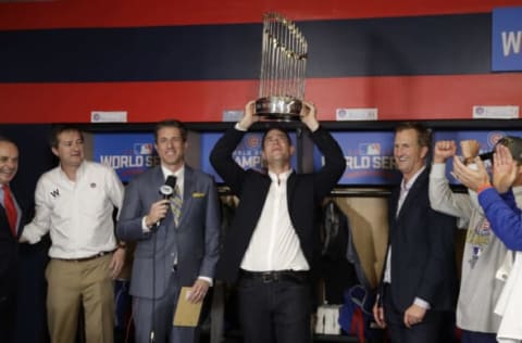 Theo Epstein of the Chicago Cubs (Photo by David J. Phillip-Pool/Getty Images)