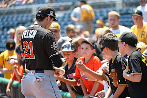 PITTSBURGH, PA – JUNE 11: Christian Yelich