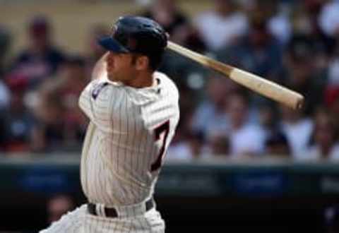 The Twins options behind Mauer at first aren’t fantastic either, and none are worthy of replacing a franchise legend. Kennys Vargas and Robbie Grossman play behind Mauer at first and designated hitter, combining to hit 20 home runs with a .249 batting average. Vargas has one more year of team control before being arbitration eligible and Grossman will make $2 million this year after his first year of arbitration.