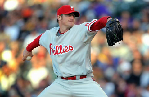 Brett Myers, Philadelphia Phillies. (Photo by Doug Pensinger/Getty Images)