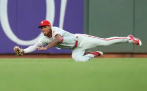 SAN FRANCISCO, CA – AUGUST 17: Phillies Nick Williams