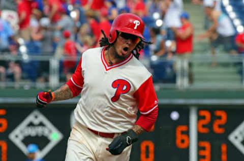 PHILADELPHIA, PA – AUGUST 27: Freddy Galvis