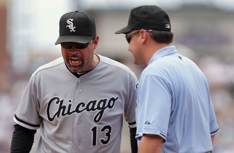 DENVER, CO – JUNE 30: Manager Ozzie Guillen